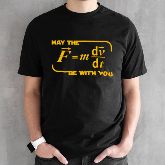 May the force be with you equation shirts