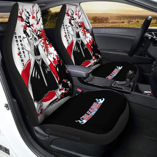 Mayuri Kurotsuchi Car Seat Covers Custom Japan Style Anime Bleach Car Interior Accessories