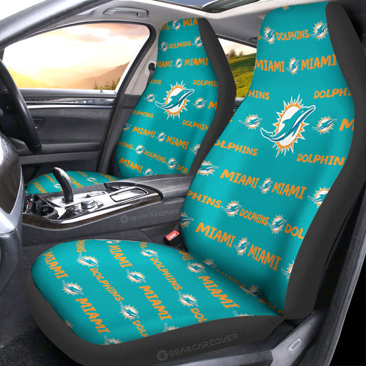 Miami Dolphins Car Seat Covers Sporty Team Collection