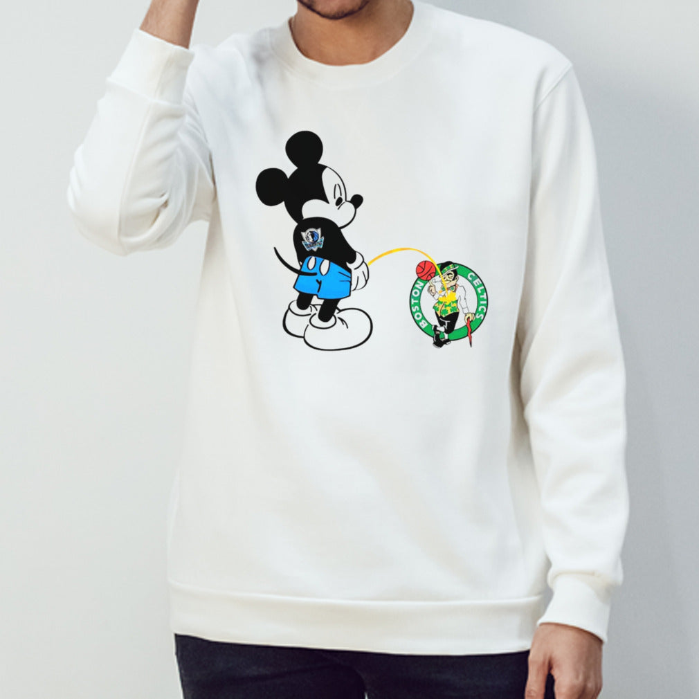 Mickey Dallas Mavericks Piss On Boston Celtics shirt