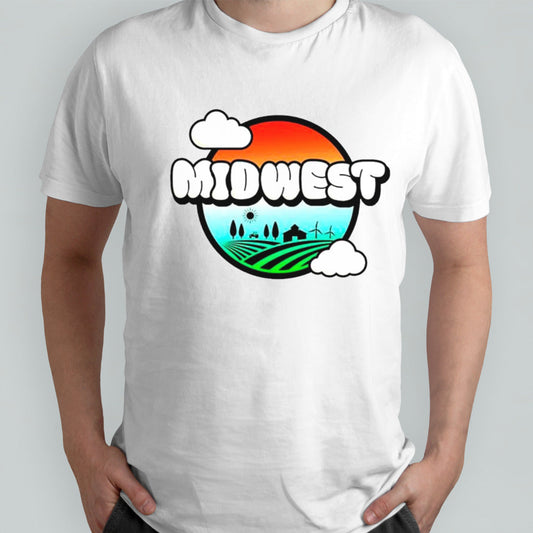 Midwest sunset vintage shirts