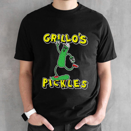 Mike Lottie X Grilloâ€™s Pickle Man Skate T-shirt