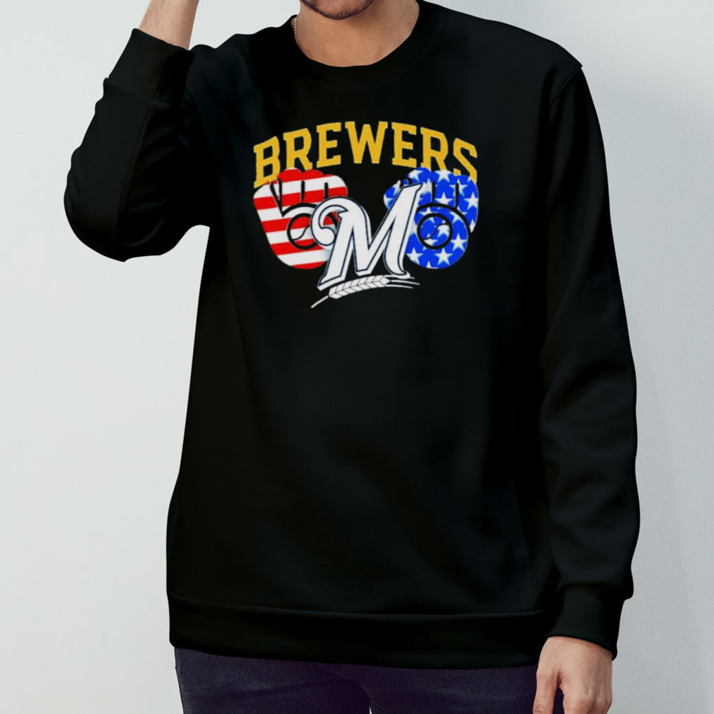 Milwaukee Brewers Logo Independence Day Shirt
