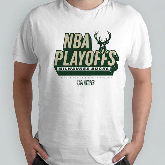 Milwaukee Bucks 2024 National Basketball Association Playoff shirts