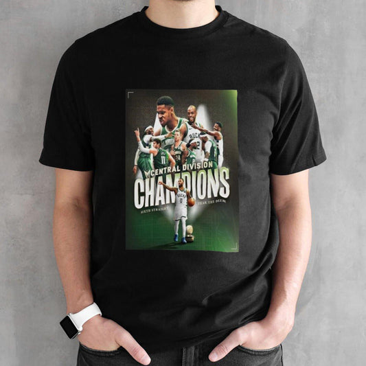 Milwaukee Bucks Champions Central Division Sixth Straight Season Fear The Deer Shirts