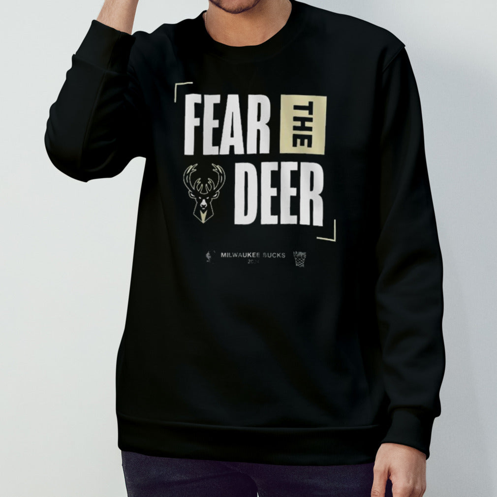 Milwaukee Bucks The Fear Deer 2024 Nba Playoffs Mantra T-shirts