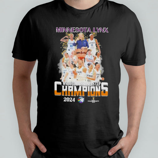 Minnesota Lynx WNBA Commissionerâ€™s Cup Champions 2024 Pride T shirt