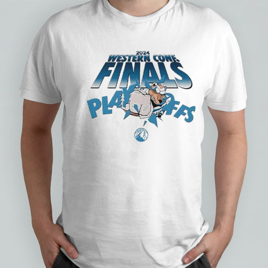 Minnesota Timberwolves 2024 Western Conference Finals Playoffs Shirt