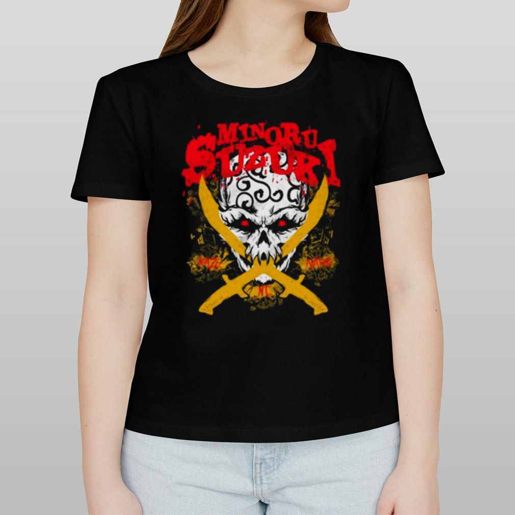 Minoru Suzuki Contra Skull Shirt