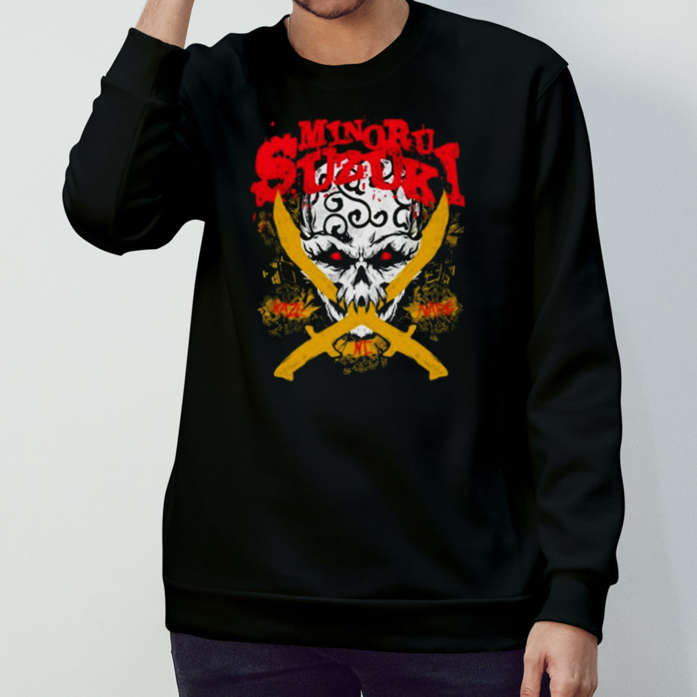Minoru Suzuki Contra Skull Shirt
