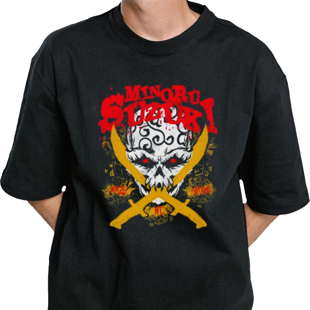Minoru Suzuki Contra Skull Shirt