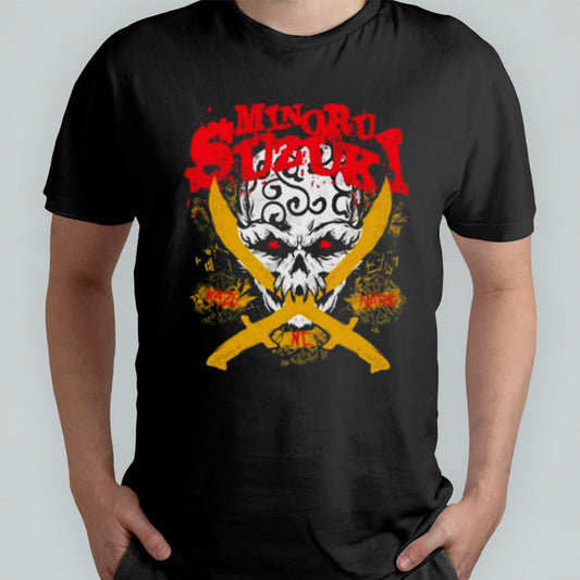 Minoru Suzuki Contra Skull Shirt