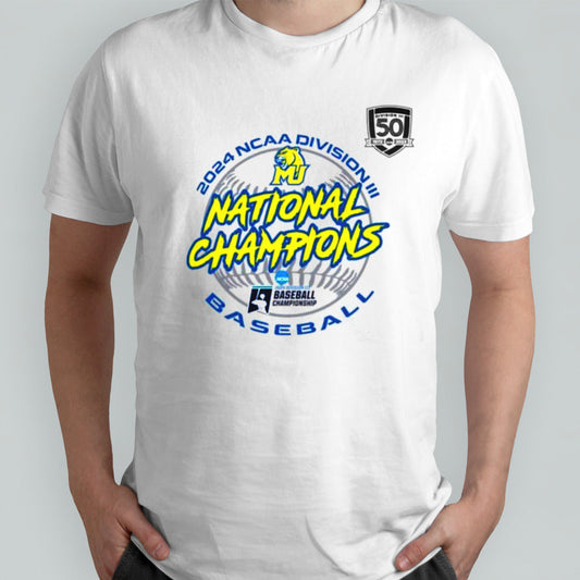 Misericordia Cougars 2024 NCAA Division III Baseball National Champions Shirt