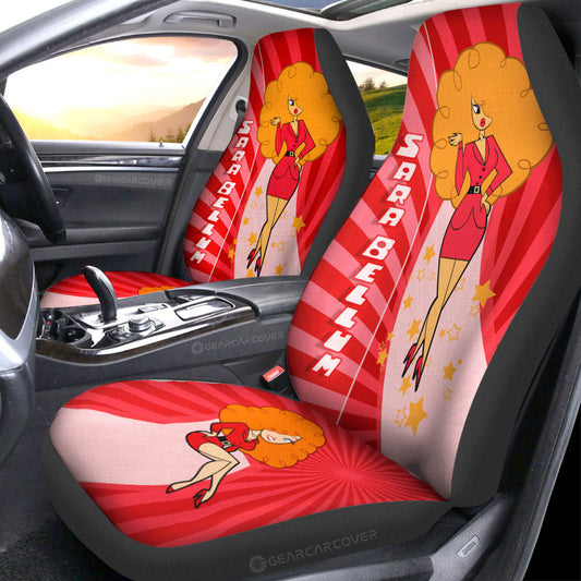 Miss Sara Bellum The Powerpuff Girls Car Seat Covers Custom Car Accessories