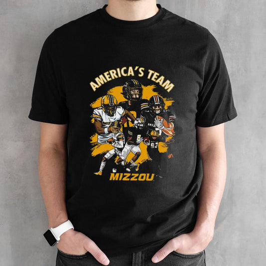 Mizzou Tigers NCAA Football Americasâ€™s Team Shirts