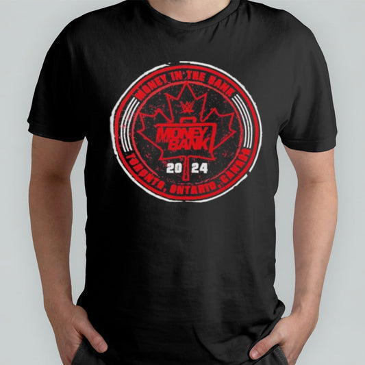 Money in the Bank 2024 Emblem Red Logo Shirt