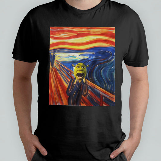 Morganisawizard Shrek The Scream shirt