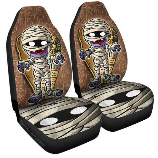 Mummy Car Seat Covers Custom Halloween Characters Car Accessories