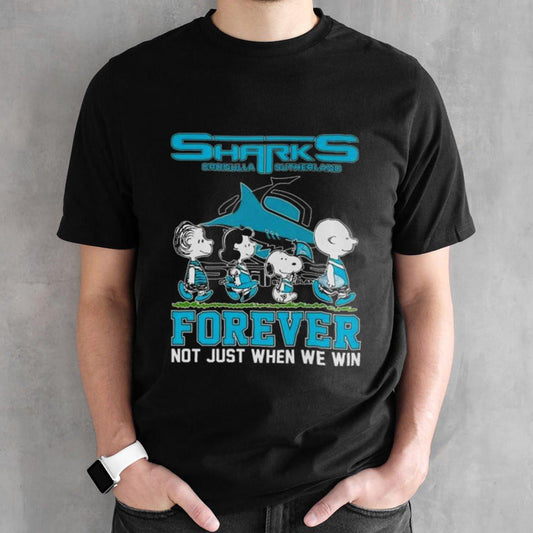 NRL Cronulla-Sutherland Sharks Forever Not Just When We Win Shirt