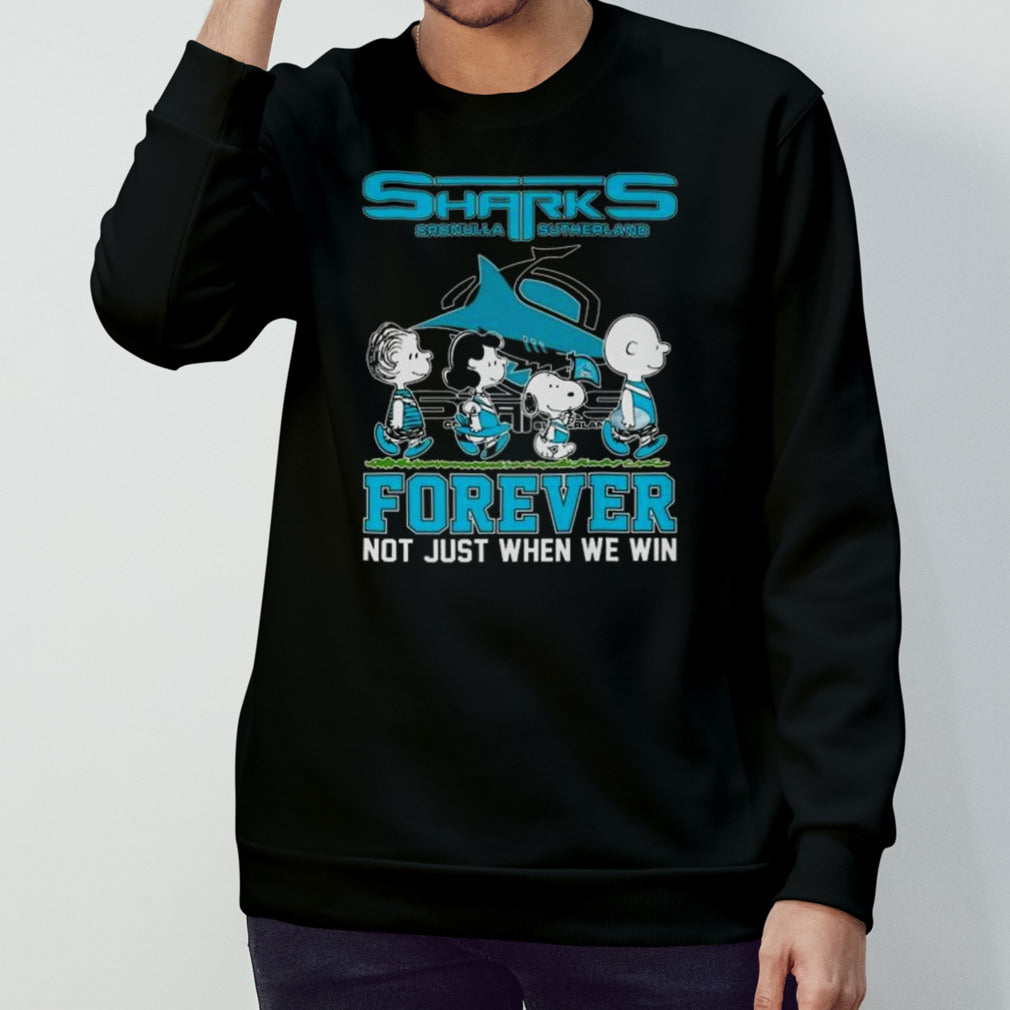 NRL Cronulla-Sutherland Sharks Forever Not Just When We Win Shirt