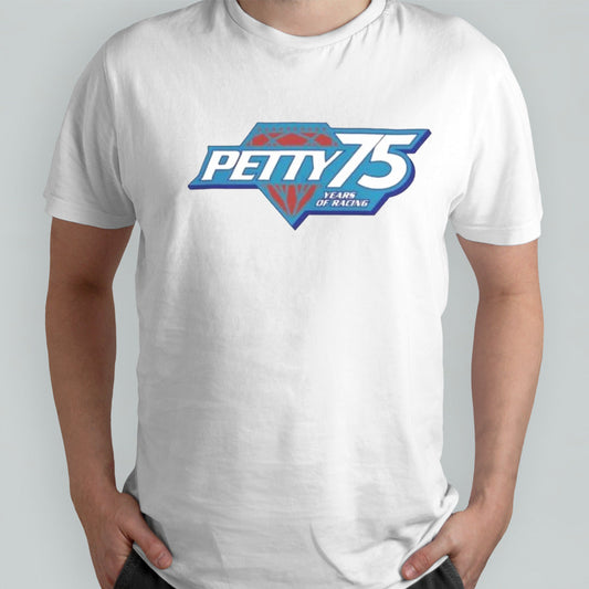Nascar Merch 75Th Anniversary Grit Scrum Petty 75 Years Of Racing Shirts