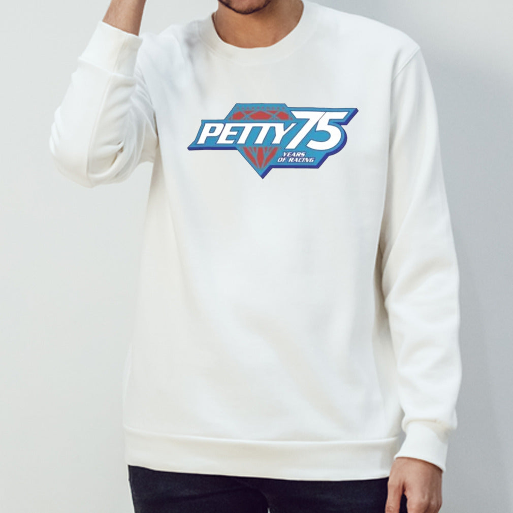 Nascar Merch 75Th Anniversary Grit Scrum Petty 75 Years Of Racing Shirts