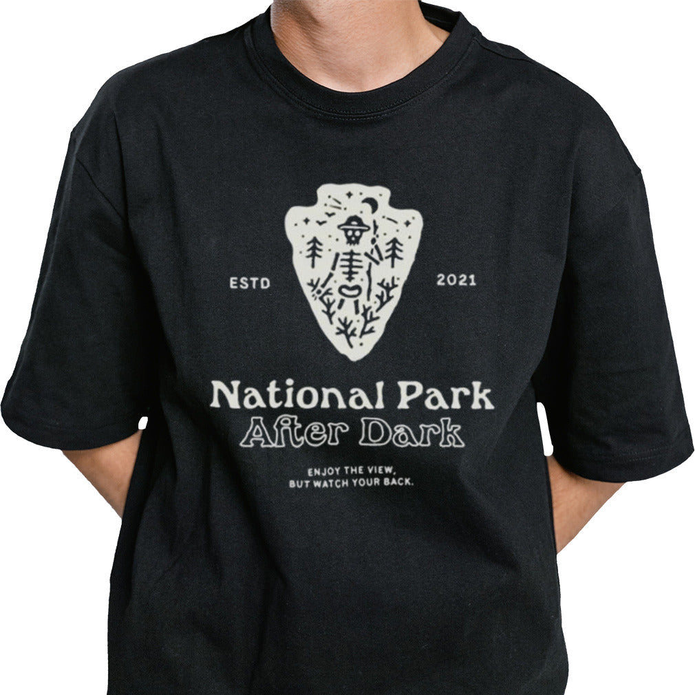 National Park After Dark Logo Enjoy The View But Watch Your Back Shirt