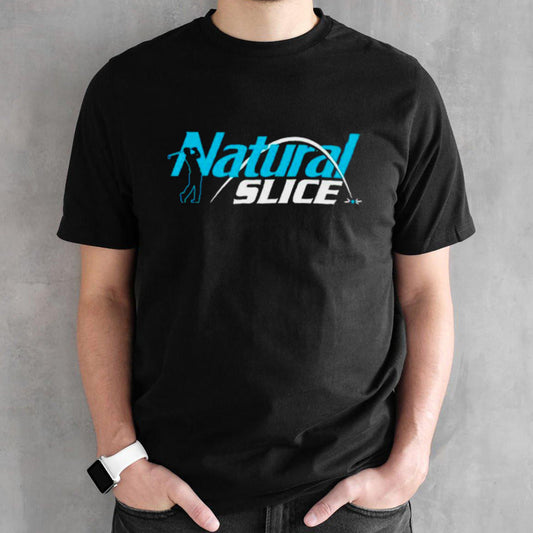 Natural slice golf shirts