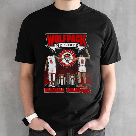 Nc State Horne And James Regional Champions Signatures Shirts