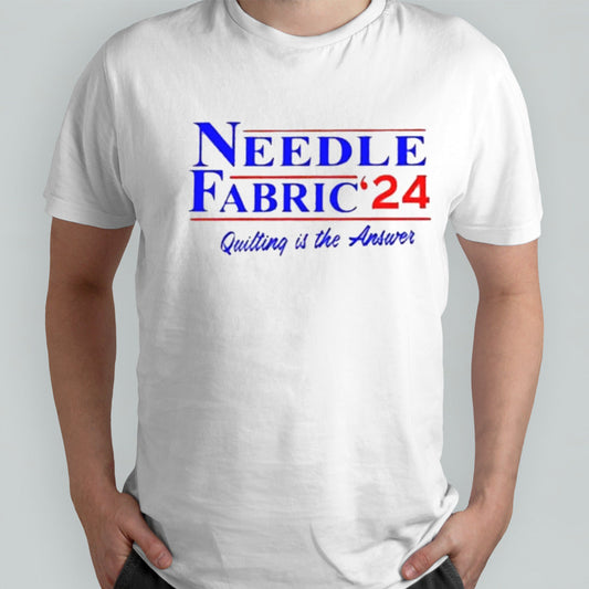 Needle Fabric 2024 Quitting Is The Answer Shirts