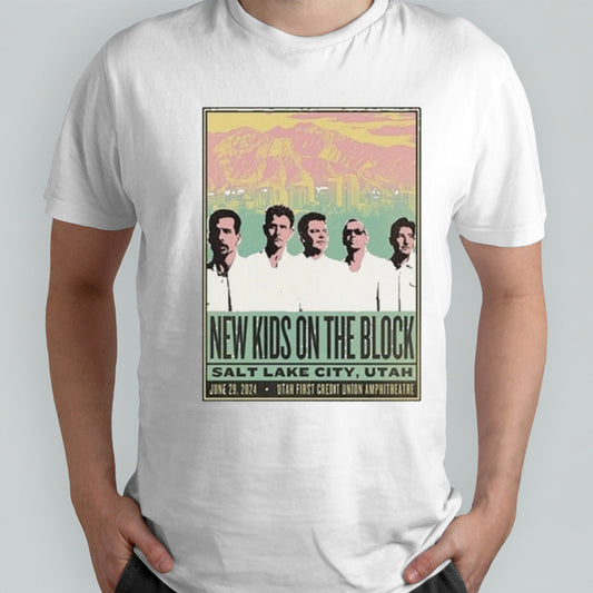 New Kids On The Block June 29 2024 Salt Lake City Utah Shirt