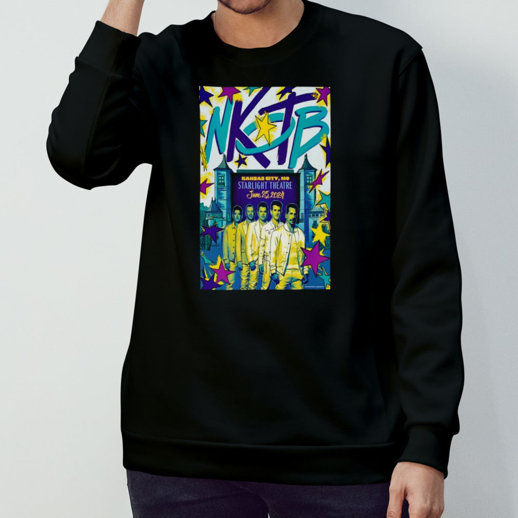 New Kids On The Block Tour In Kansas City MO On June 25 2024 Poster Shirt