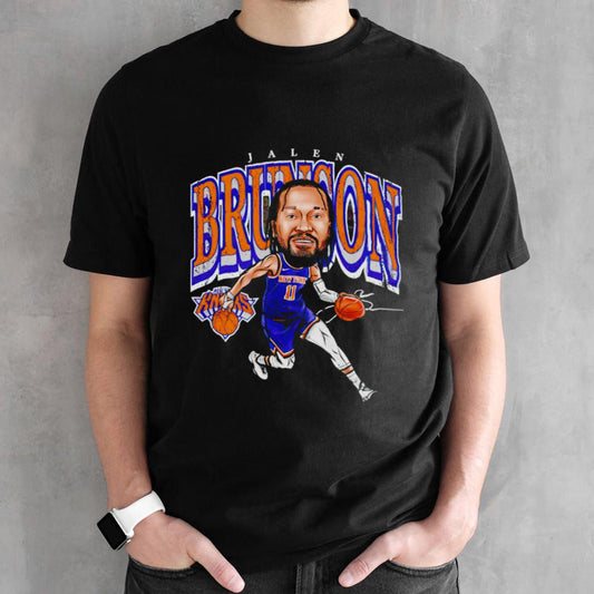 New York Knicks Jalen Brunson cartoon shirt