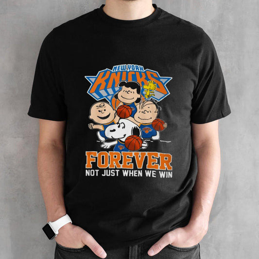 New York Knicks Snoopy Peanuts T Shirts