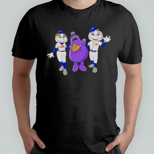 New York Mets Grimace LGM Friends Grimace Monster Shirt