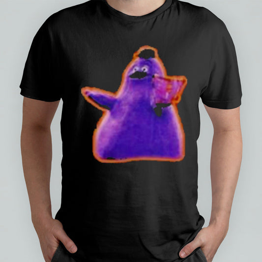 New York Mets Grimace McDonaldâ€™s Mascot Shirt
