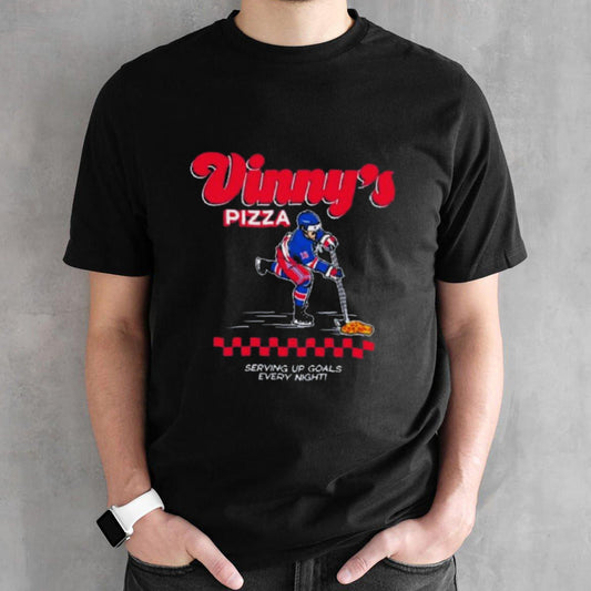 New York Rangers Vinnyâ€™s Pizza Shirt