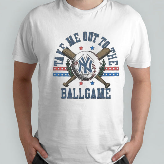 New York Yankees Take Me Out To The Ballgame T-shirt