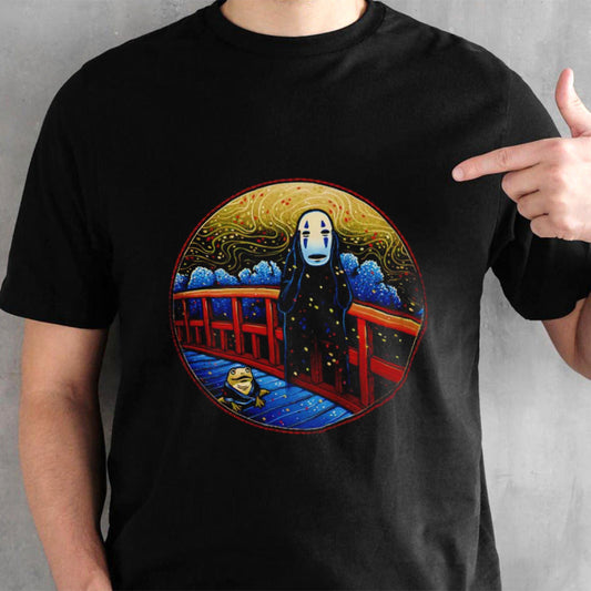 No Face Scream Edvard Munchâ€™s The Scream shirt