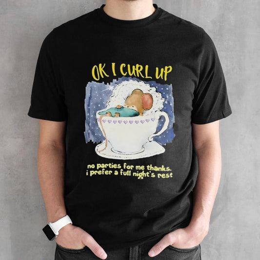 No Parties For Me Thanks Chunky T Shirts