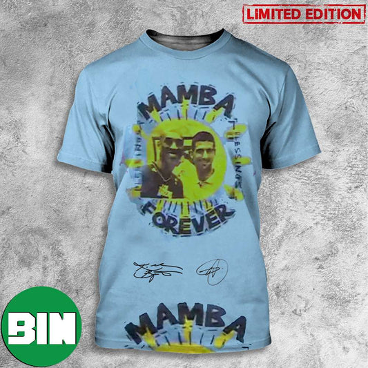 Novak Djokovic Mamba Forever Kobe Bryant x Novak Djokovic Signatures T-Shirts
