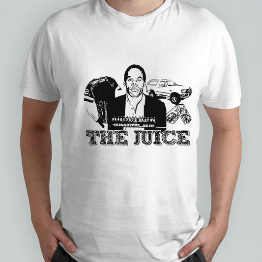 Os. Js. Simpson the juice shirts