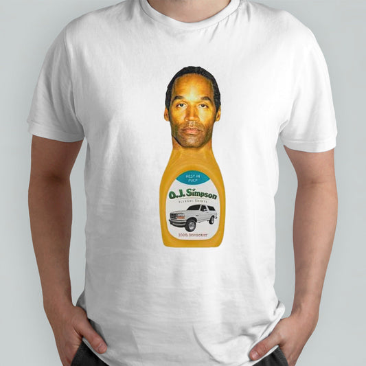OJ Simpson Illegal RIP shirts