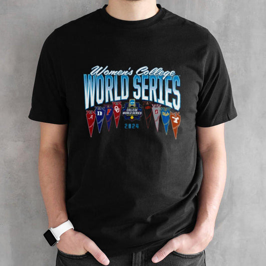 Official 2024 NCAA Softball Womenâ€™s College World Series Fly Out T-Shirt