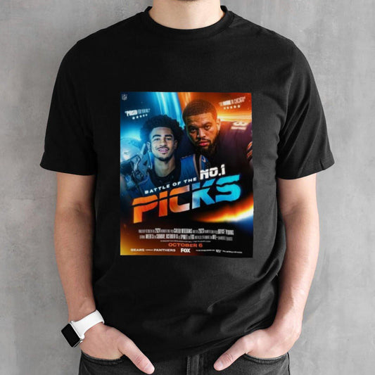 Official Chicago Bears Vs Carolina Panthers Battle Of The No.1 Picks 2024 Shirt