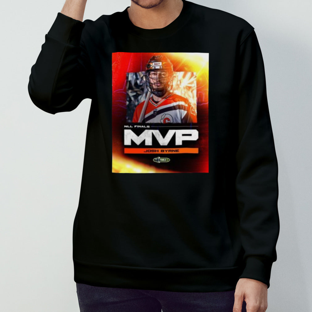 Official Josh Byrne Buffalo Bandits 2024 NLL Finals MVP Shirt
