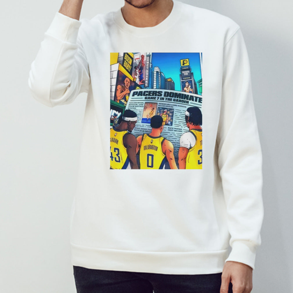 Official Pacers Dominate Game 7 In The Garden Shirt