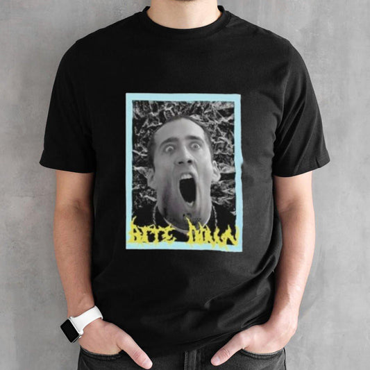 Official Ryanmiw Bite Down Nicolas Cage Shirt