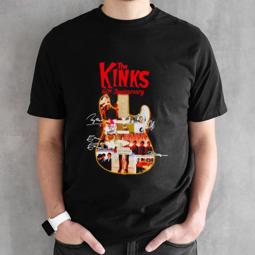 Official The Kinks 60th Anniversary Collection T-Shirt
