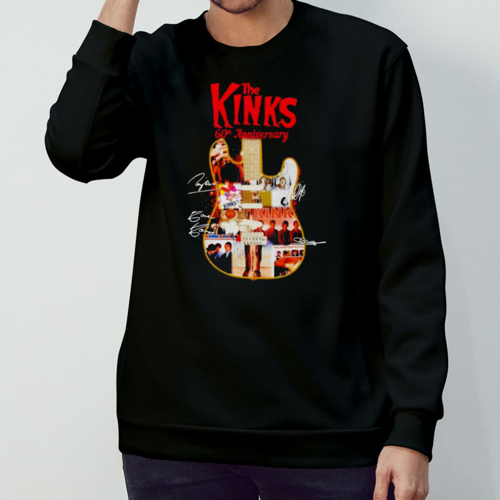 Official The Kinks 60th Anniversary Collection T-Shirt